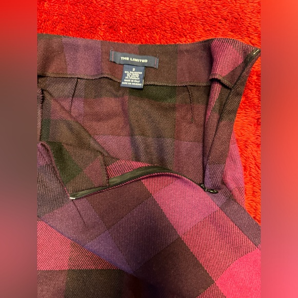 The Limited Vintage Women’s Wool Skirt Size 2 - Picture 7 of 10
